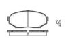 KAWE 0338 12 Brake Pad Set, disc brake